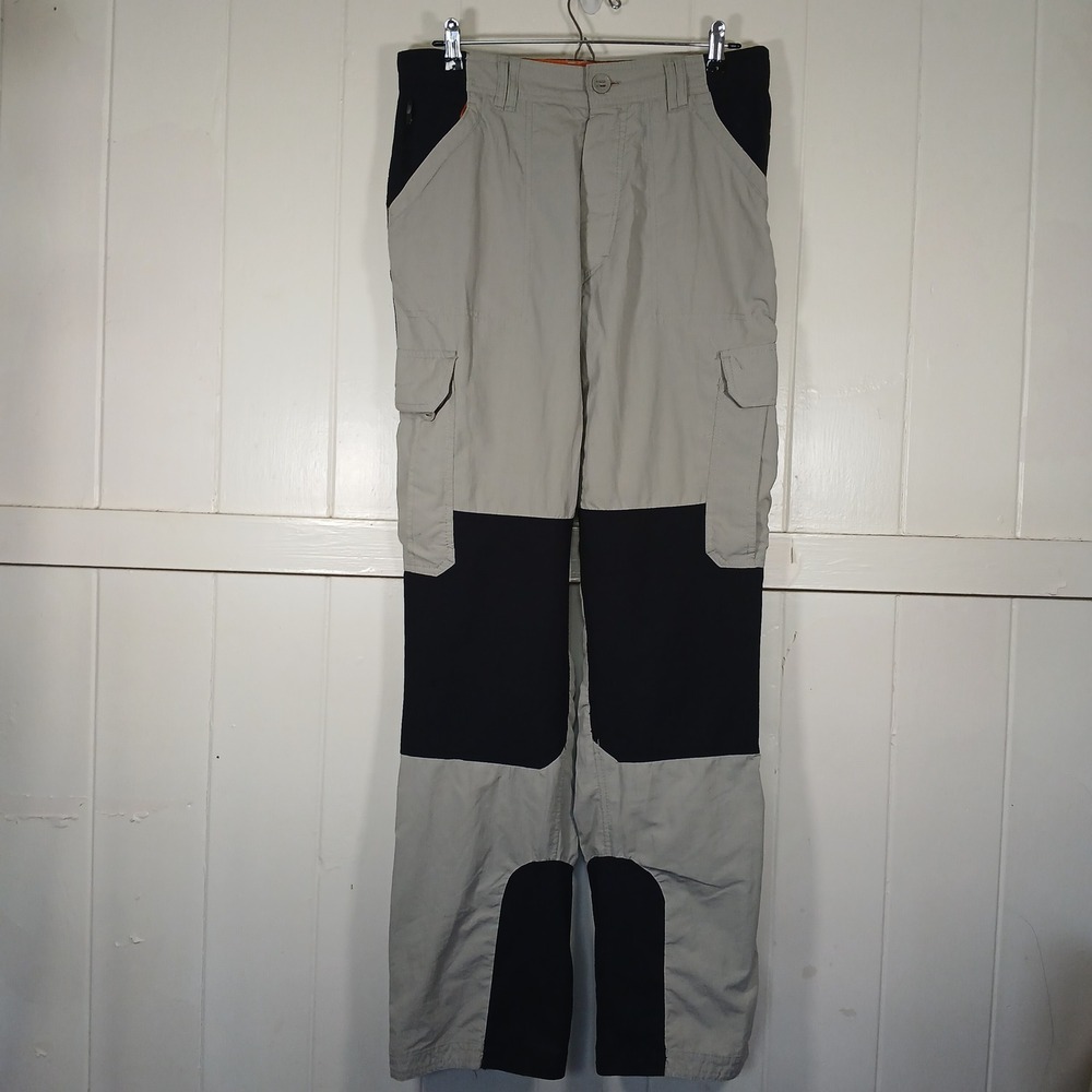 Craghoppers Bear Grylls Cargo Pants Mens 32 Grey Black Survival Trousers